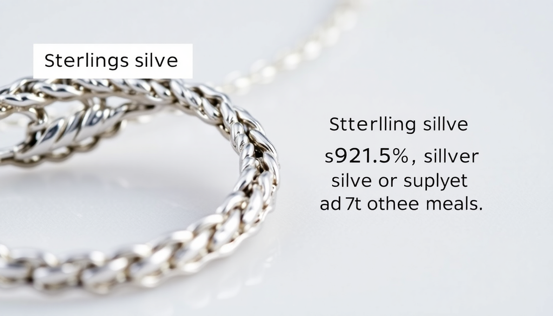 what percent silver is sterling silver ?