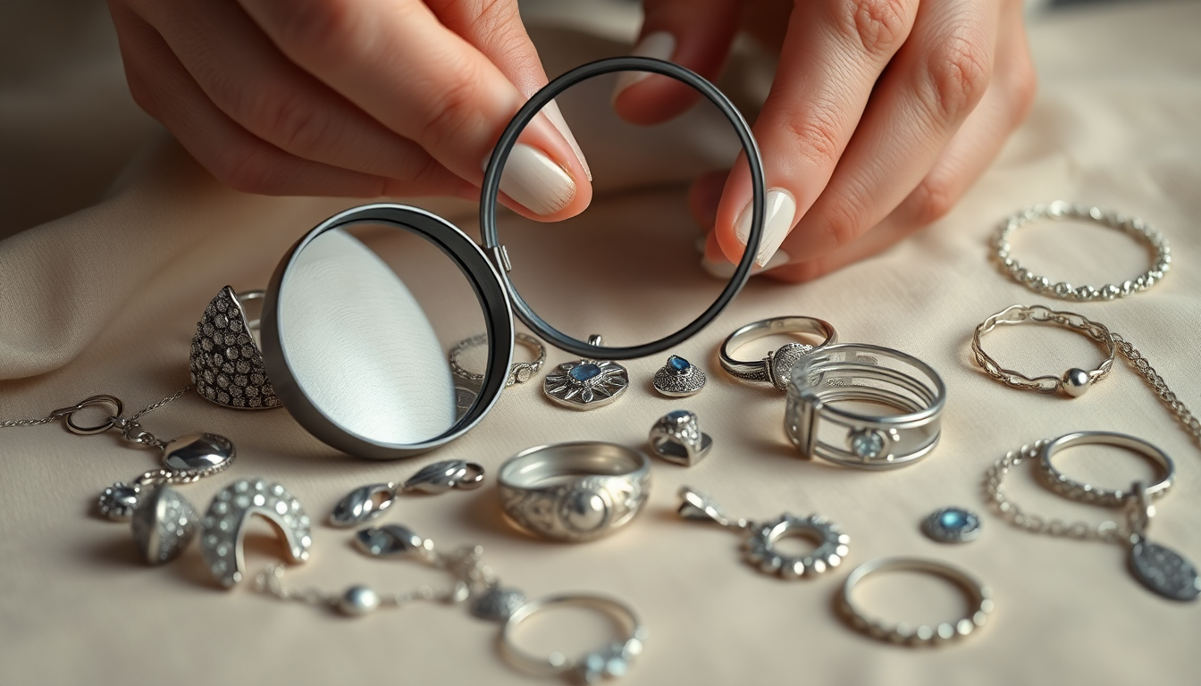 how to determine real silver