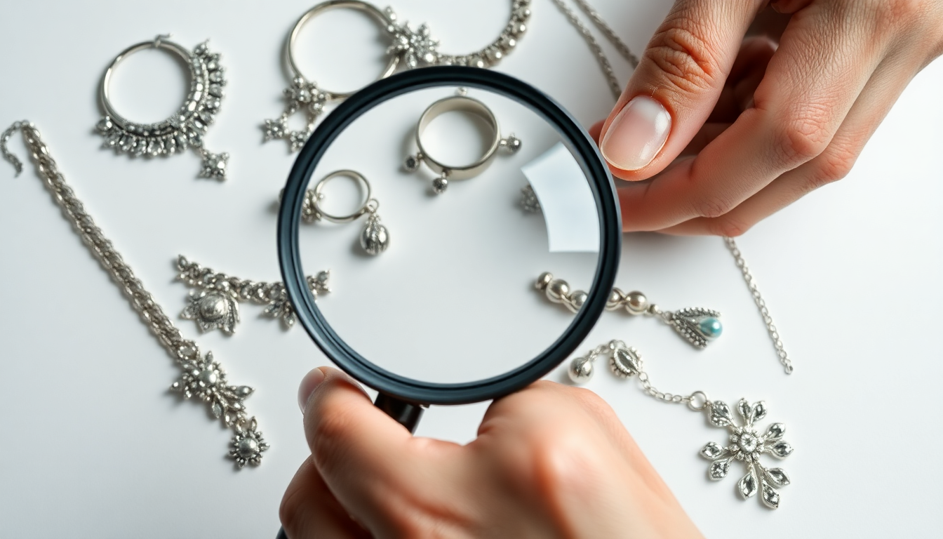 how to see if something is real silver