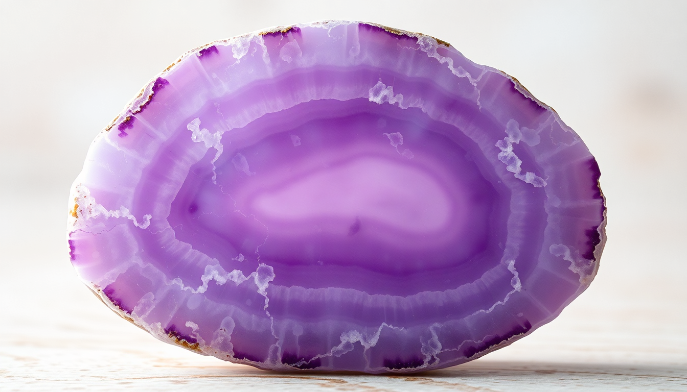 Unlock the Mesmerizing Beauty of Amethyst Lace Agate Gemstones