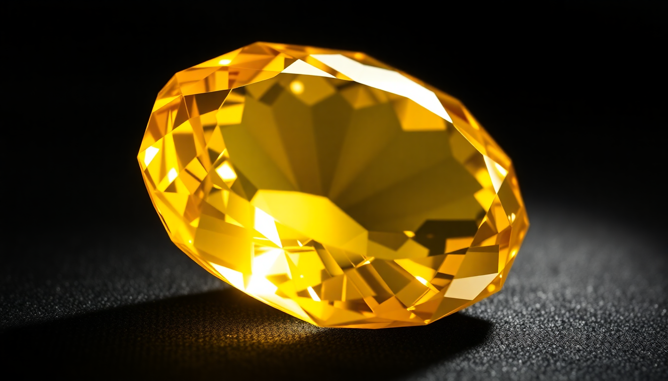 Discover the Radiant Beauty of Glass Lemon Topaz: A Gemstone Lover's Delight