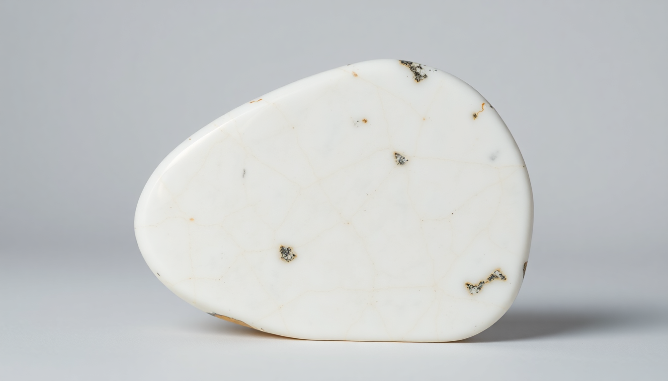 Unlock the Allure of White Malingo Jasper: A Gemstone of Serenity and Strength
