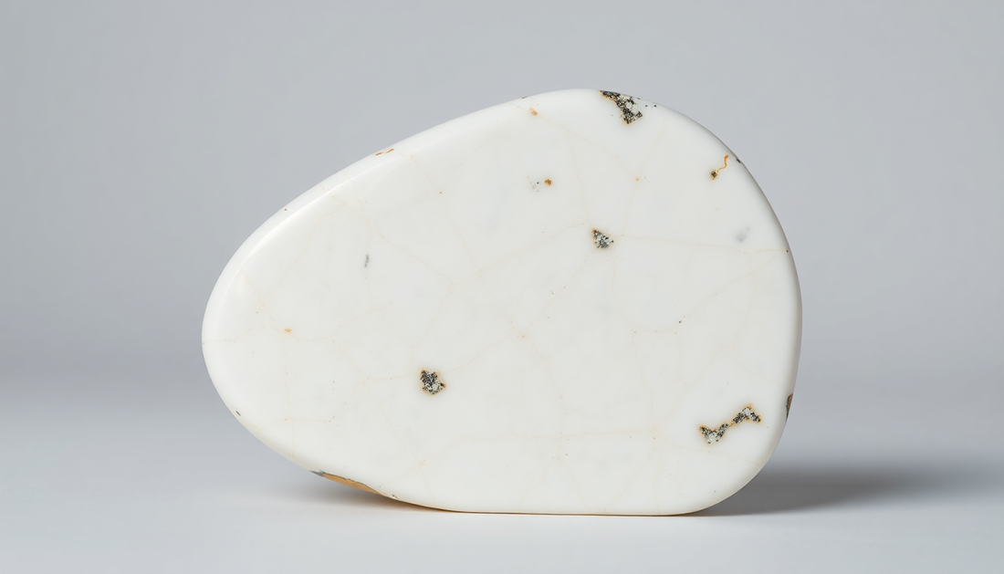 Unlock the Allure of White Malingo Jasper: A Gemstone of Serenity and Strength
