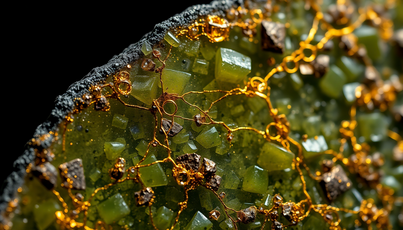Exploring the Allure of Pallasite Gemstones: A Journey into the Heart of Extraterrestrial Beauty