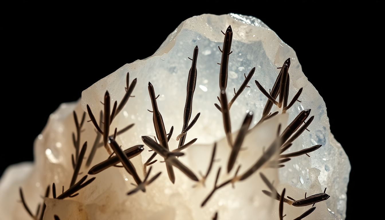 Unlock the Mesmerizing Beauty of Tourmalinated Quartz: A Gemstone Lover's Guide