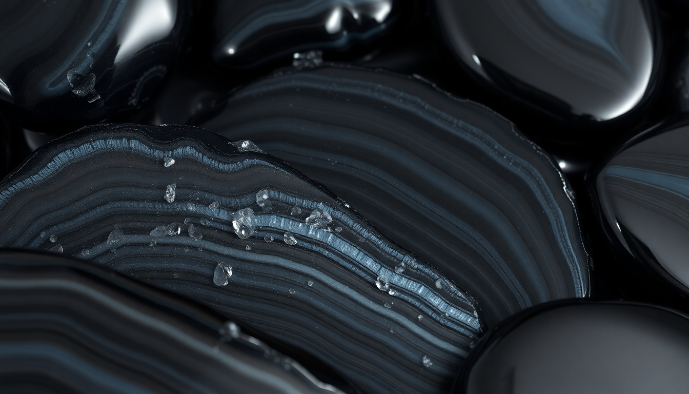 The Captivating Beauty of Black Agate Gemstones