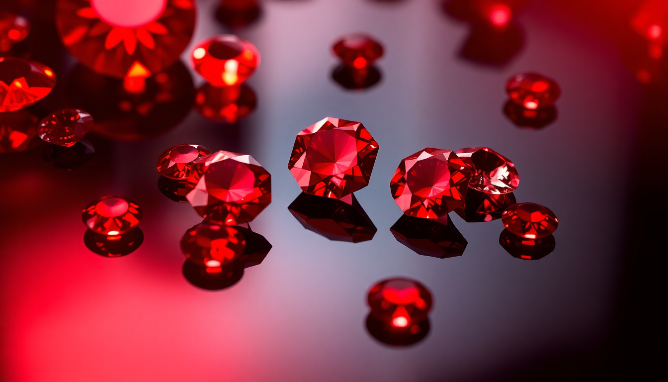 Unlock the Celestial Power of Red Gemstones: A Journey through Riyo Gems