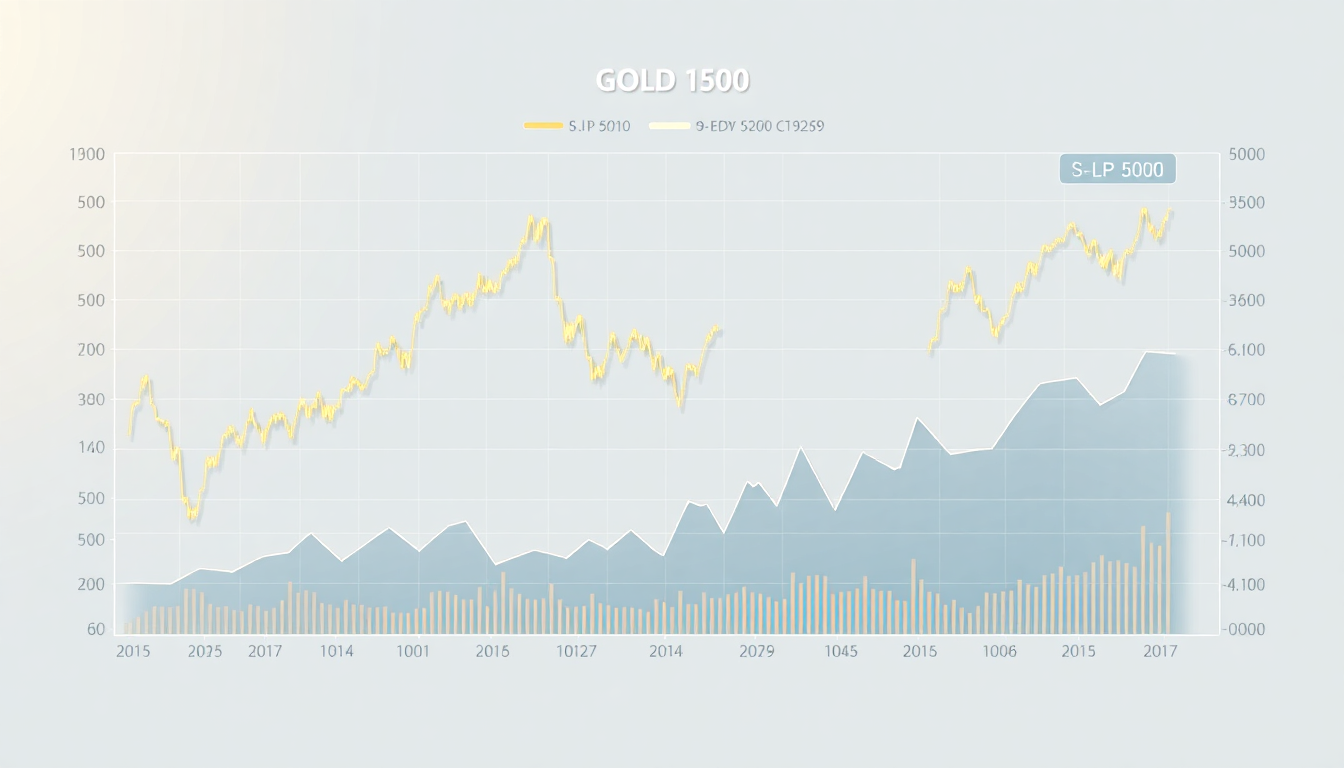 gold price vs sp500