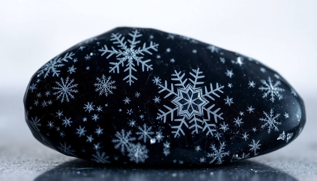Unlock the Mesmerizing Beauty of Snowflake Obsidian: A Gemstone That Captivates the Soul
