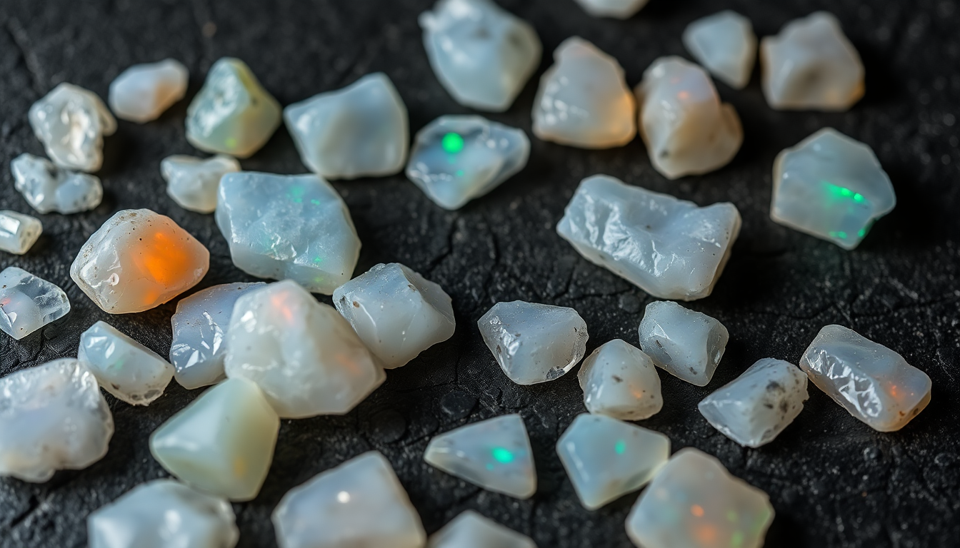 Discover the Allure of Mexican Opal Rough Gemstones: A Jeweler's Guide
