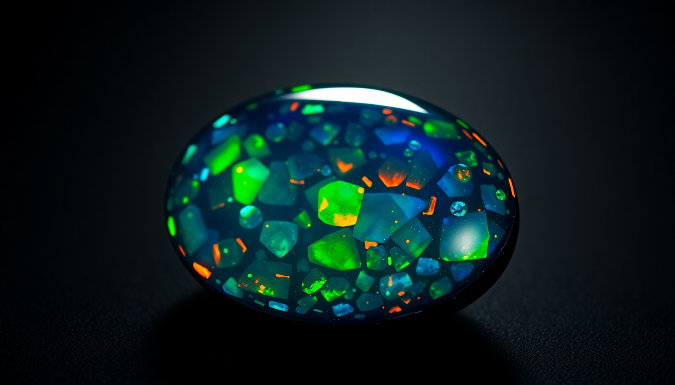 Unveiling the Mesmerizing Beauty of Black Opal Gemstones