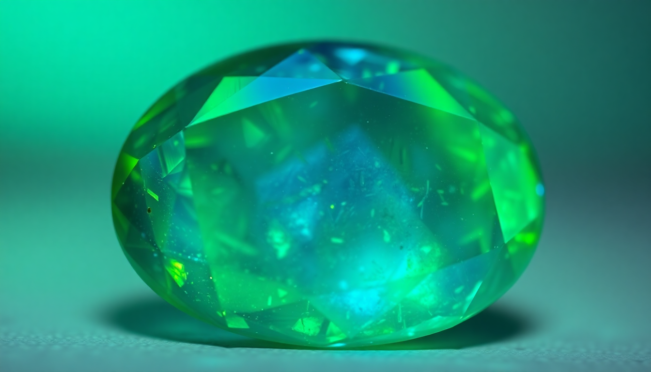 Unlock the Mesmerizing Beauty of Aurora Opal Green Gemstones