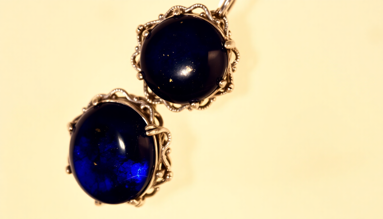 925 Silver Lapis Lazuli Earrings: Embracing the Cosmic Color Theme of 2026