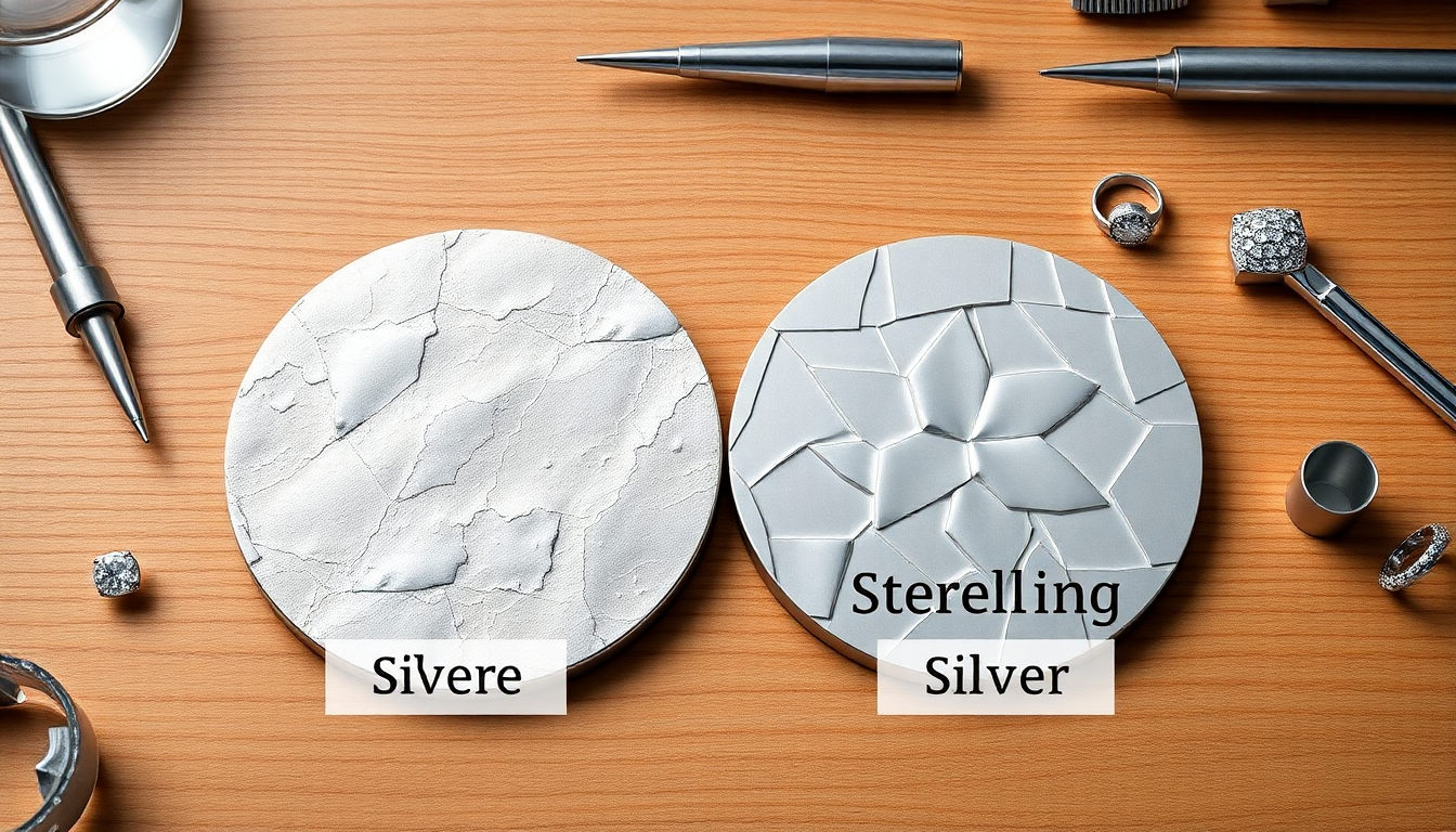 is silver and sterling silver the same