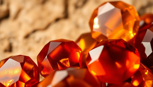 Discover the Captivating Beauty of Tiger Eye Red Faceted Gemstones