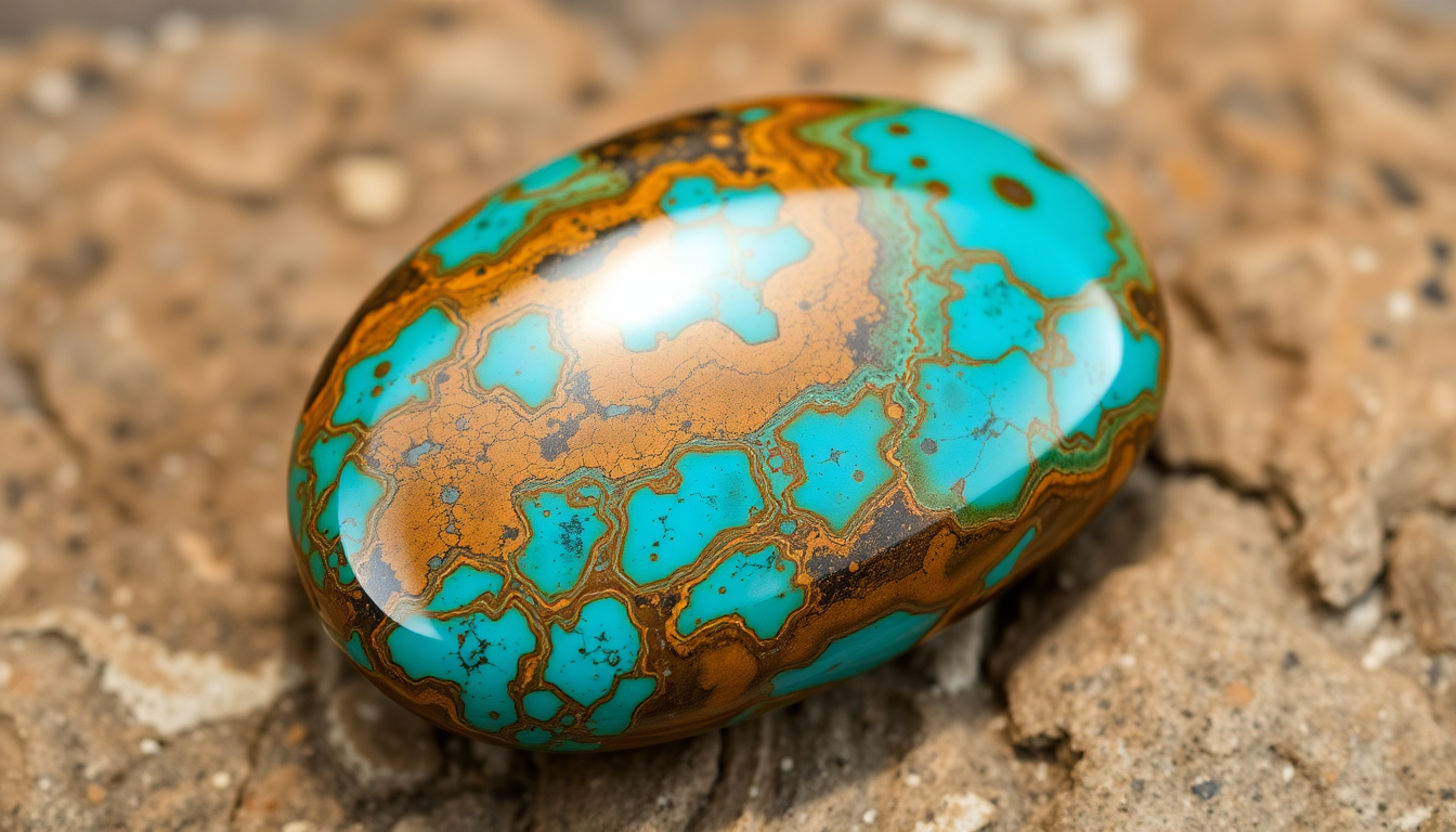 Discover the Allure of Mojave Copper Oyster Turquoise: A Gemstone Journey