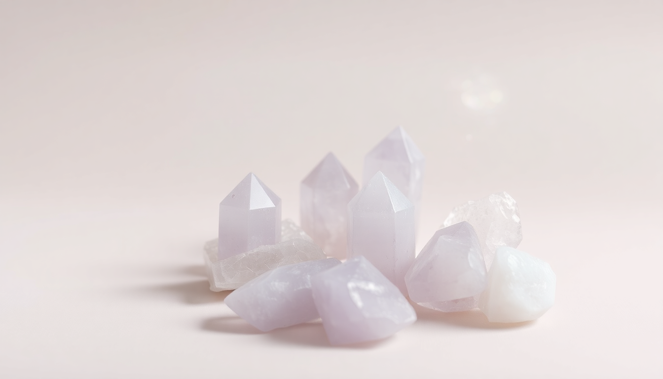 Grey and Lavender Chalcedony Benefits: Gentle Crystals for Emotional Peace