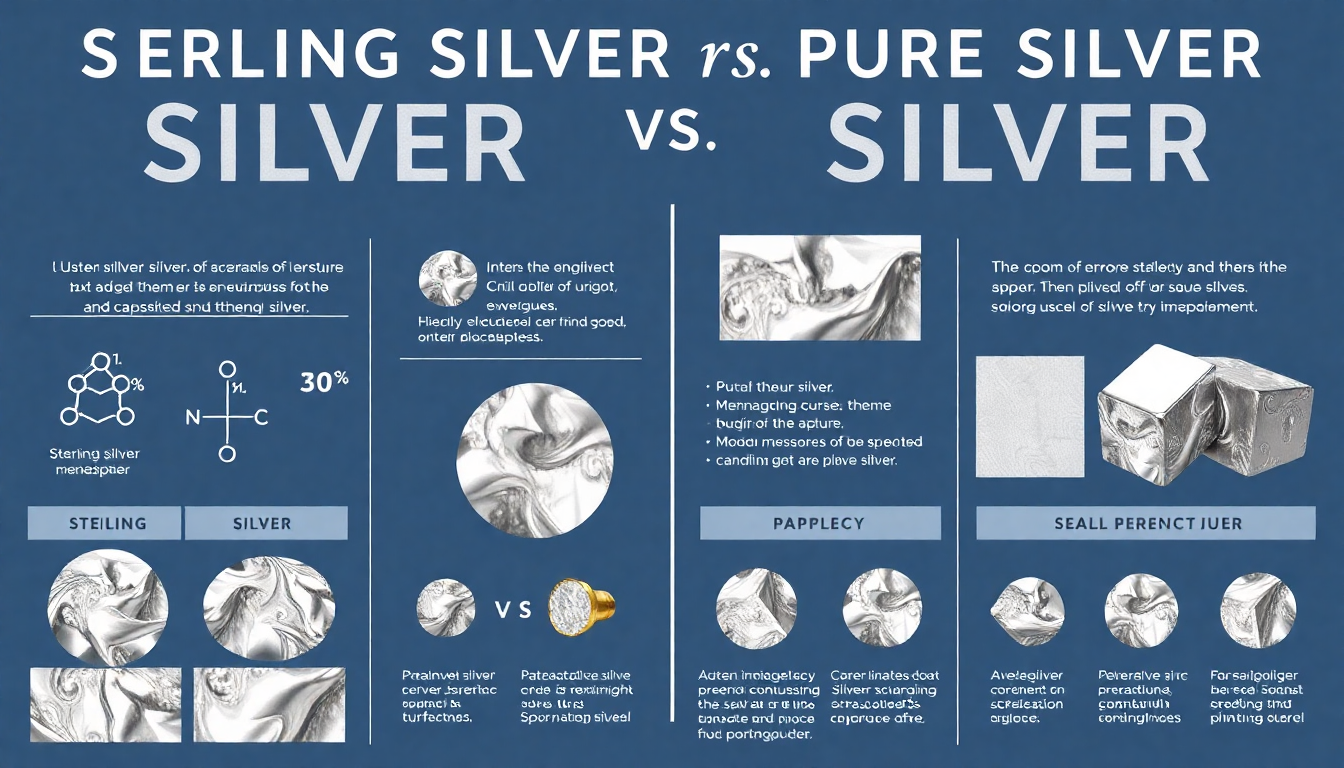 what's the difference between sterling silver and silver
