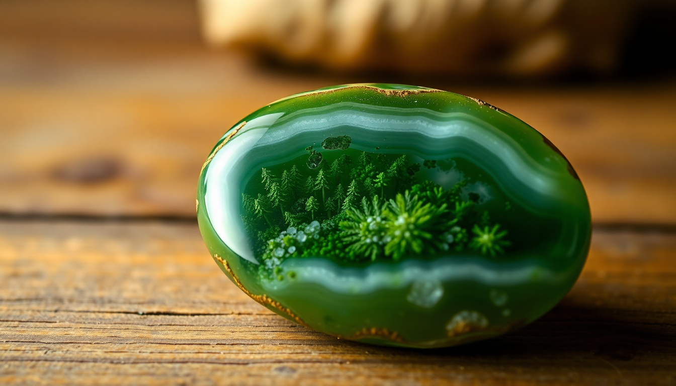 Discover the Enchanting World of Moss Agate: A Texas Gemstone Treasure