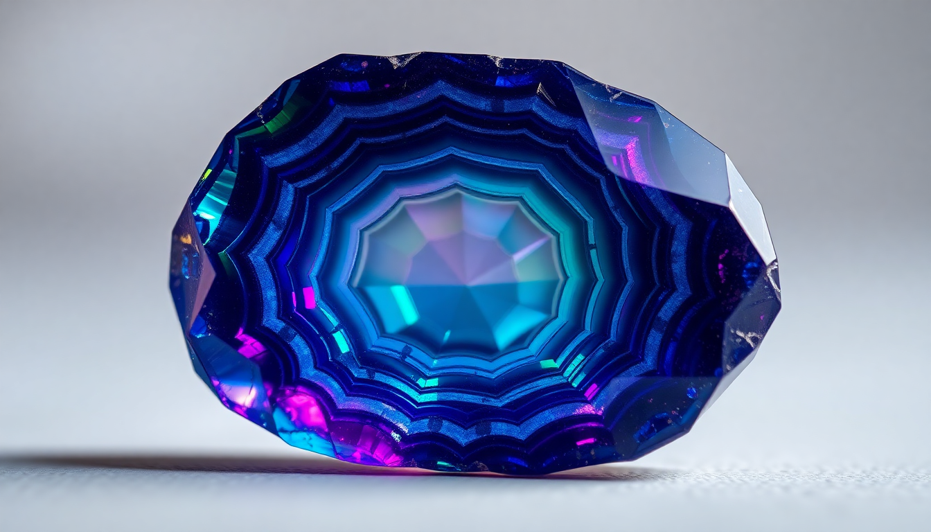 Discover the Captivating Beauty of Bio Peacock Doublet Quartz Gemstones