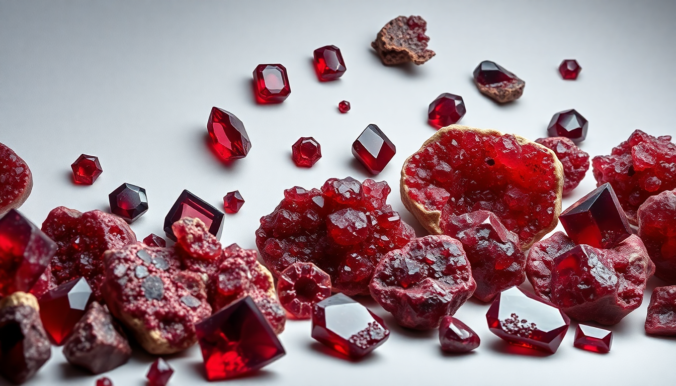 where garnet can be found ?