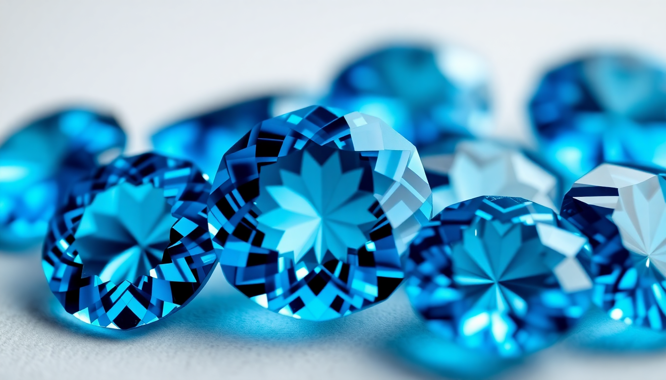 Discover the Captivating Beauty of Doublet London Blue Topaz Quartz Gemstones
