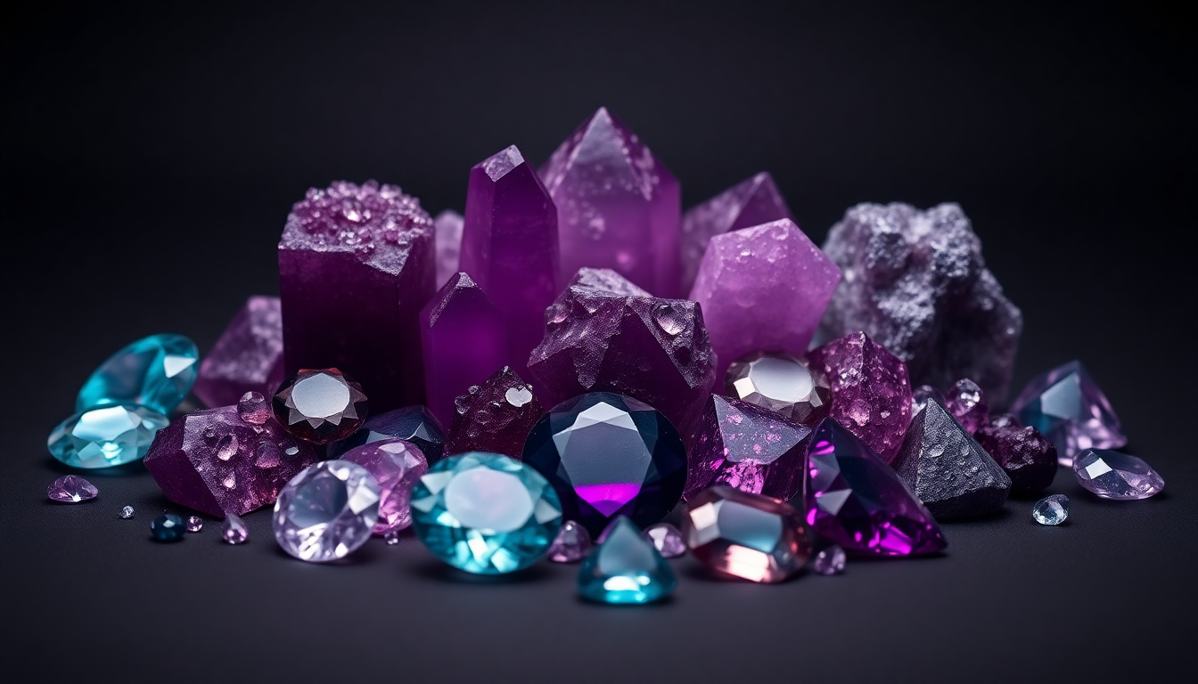 Unlock the Allure of Turquoise and Purple Gemstones: A Comprehensive Guide