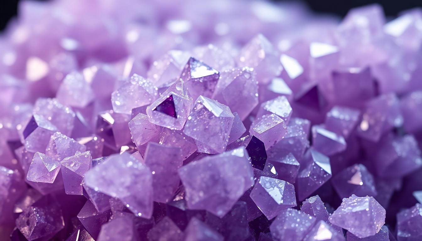 Unlock the Captivating Beauty of Amethyst Druzy Gemstones