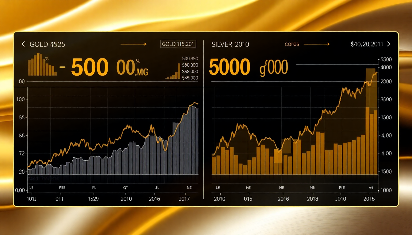 gold price and silver price today