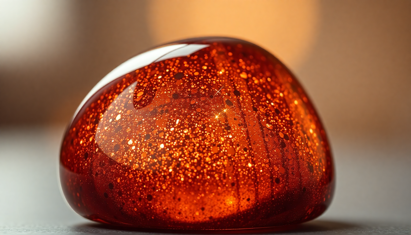 Unlock the Mesmerizing Allure of Goldstone: A Glittering Glass Gem's Journey