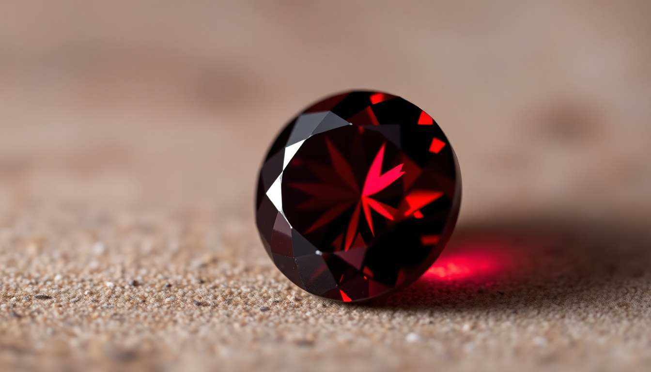 what color is january birthstone ?  Garnet