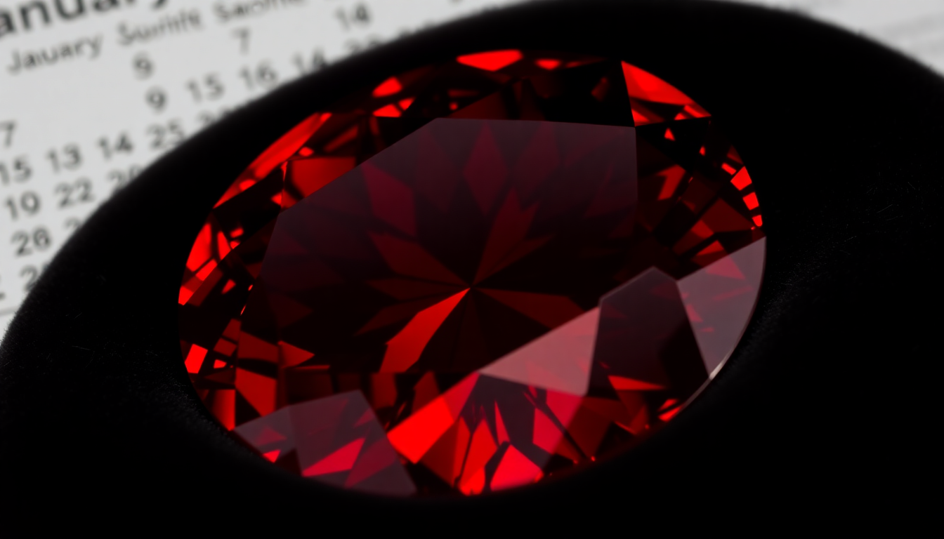 gemstone for january Garnet: January's Birthstone