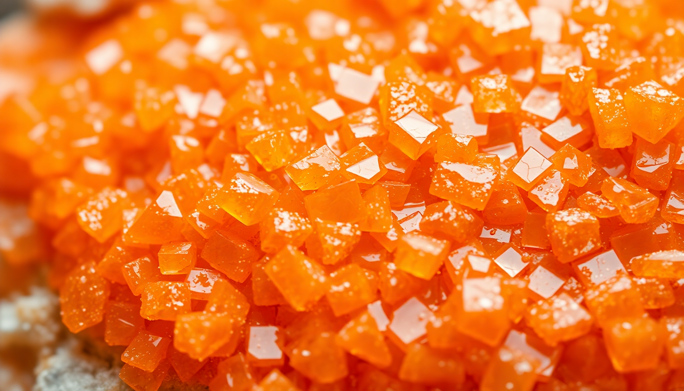 Discover the Captivating Beauty of Orange Druzy Gemstones