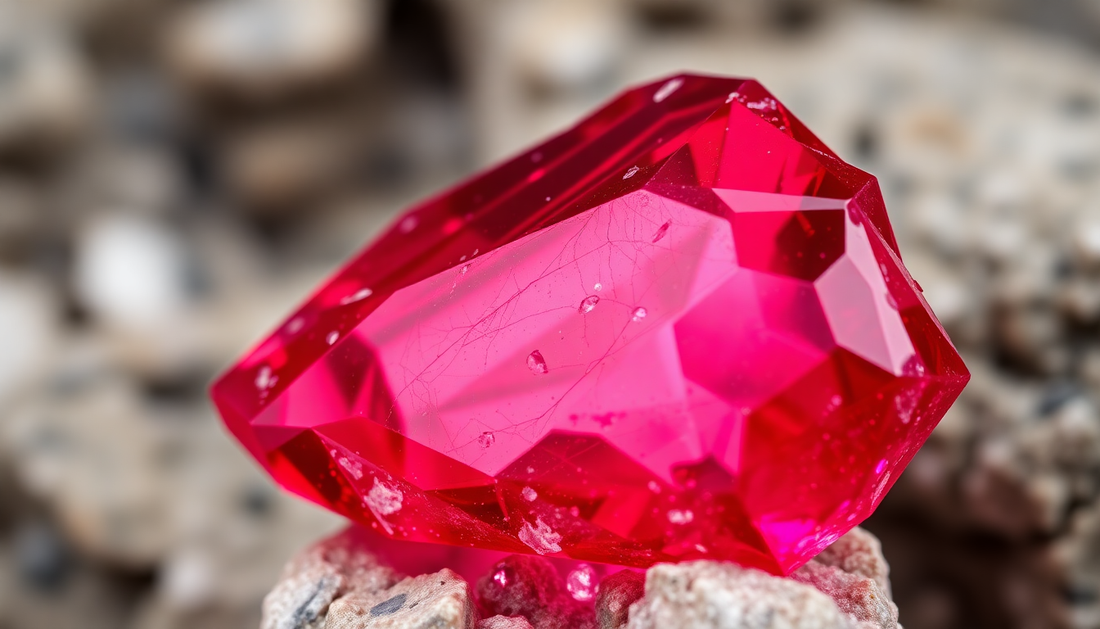 Unlock the Radiant Beauty of Red Beryl: Exploring the Allure of this Rare Gemstone