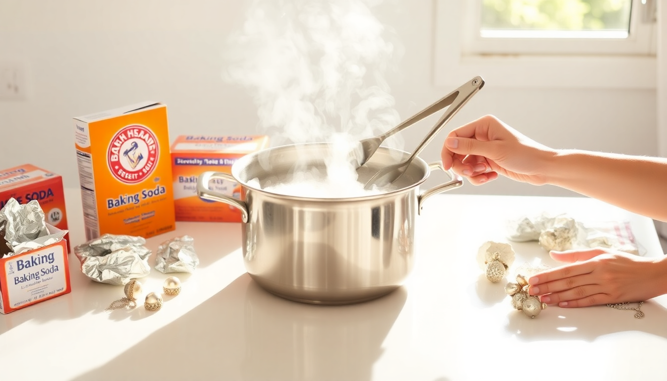How to Clean Silver with Baking Soda, Aluminum Foil, and Boiling Water: A Complete Guide