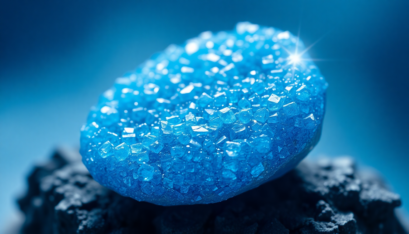 Unlock the Mesmerizing Beauty of Blue Druzy Gemstones