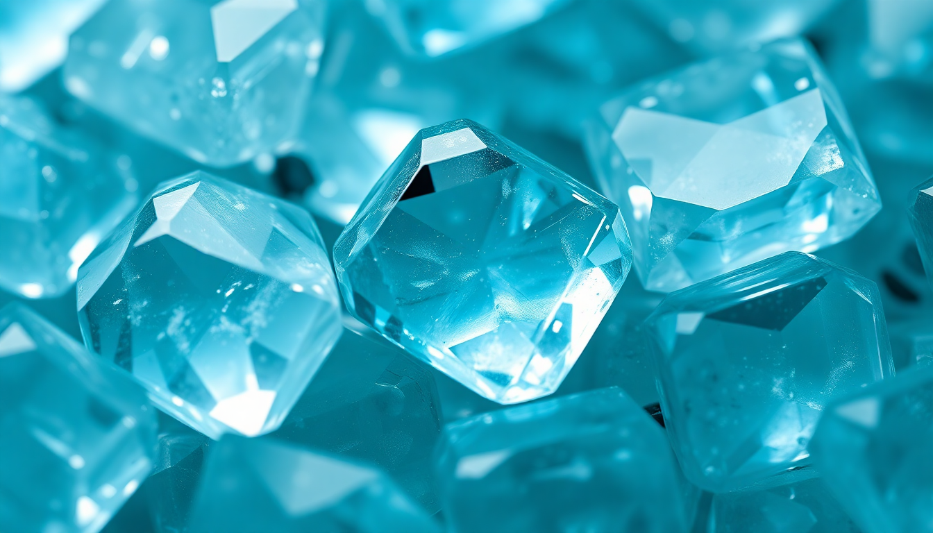 Discover the Captivating Beauty of Doublet Santamaria Aquamarine Quartz Gemstones