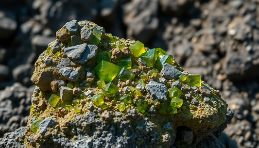 Unlocking the Secrets of Peridotite: Exploring the Captivating World of Olivinite Gemstones