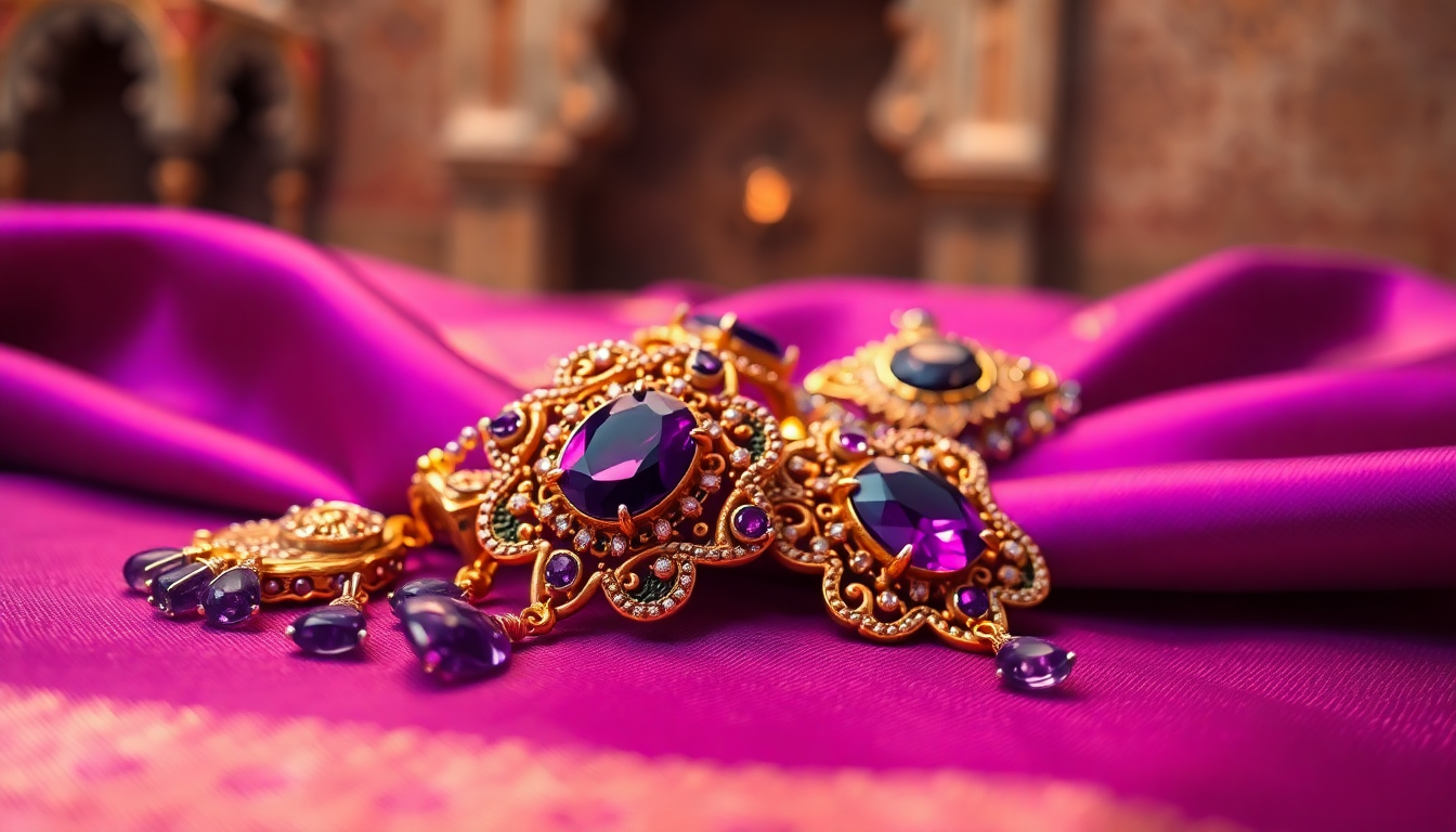 Discover the Allure of Amethyst Jewelry: A Journey through India's Artisanal Craftsmanship