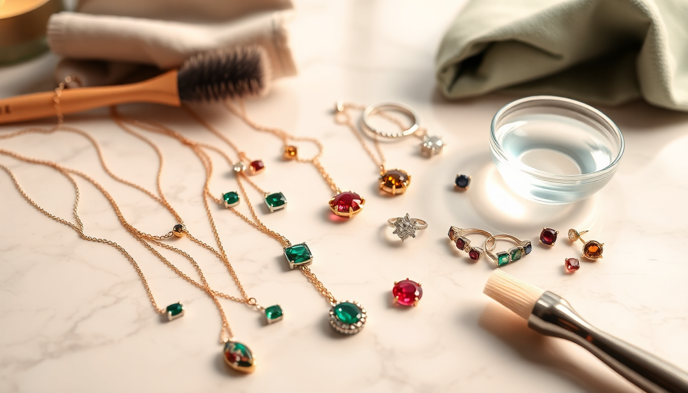 How to Clean Gemstone Jewelry at Home