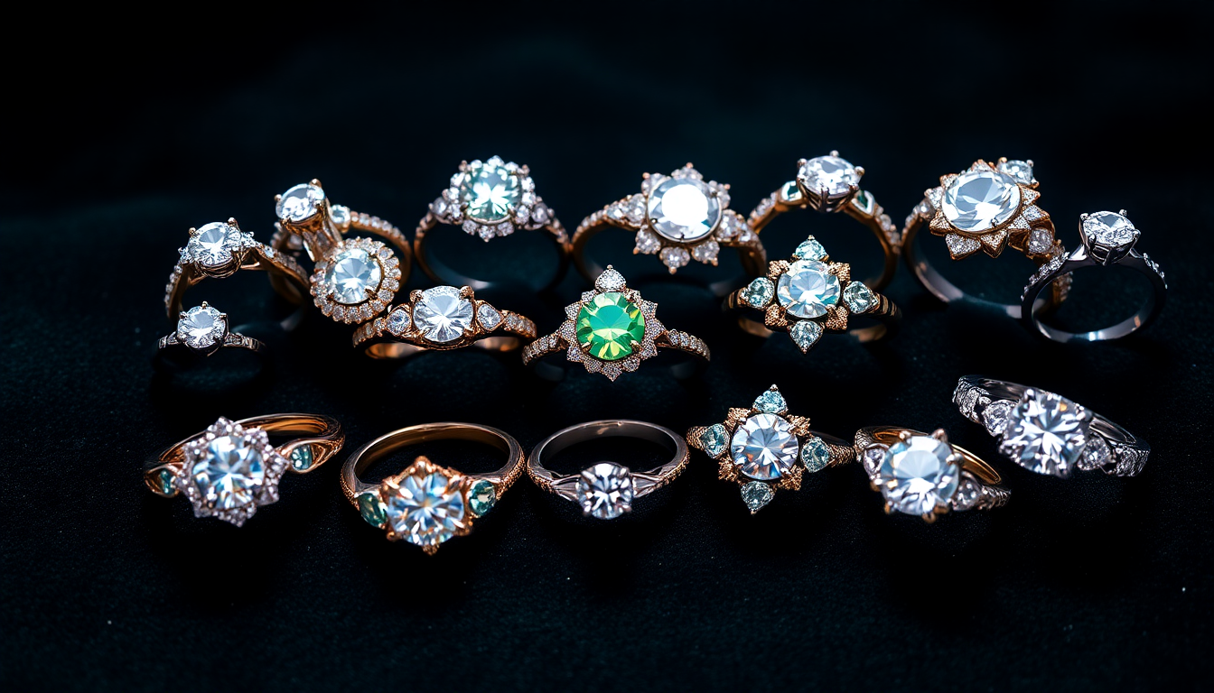 Discover the Beauty of Gemstone and Diamond Engagement Rings from Riyo Gems