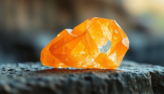 Unlock the Power of Orange Calcite: A Gemstone for Transformation and Creativity