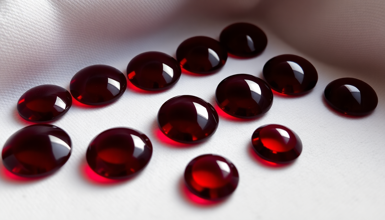 Discover the Allure of Garnet Cabochons: Unlock the Secrets of this Captivating Gemstone