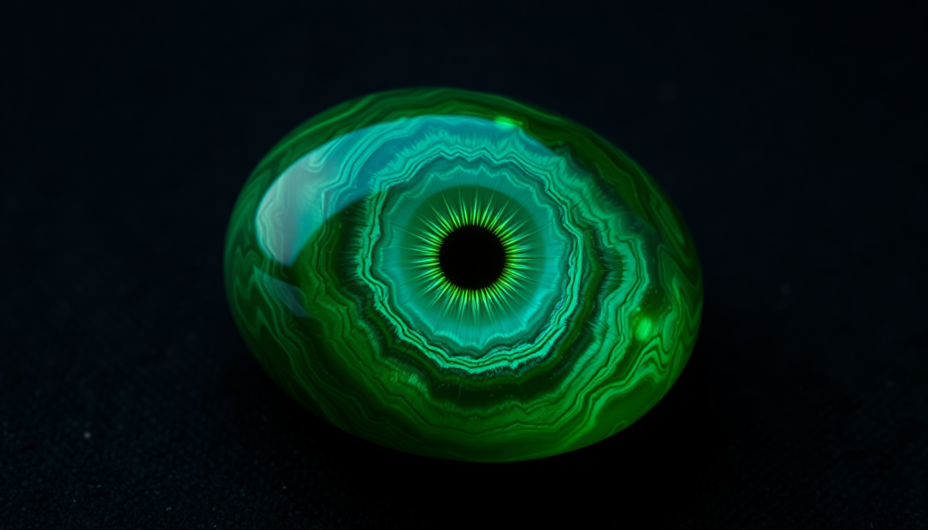 Unlock the Mesmerizing Power of Green Shiva Eye Gemstones