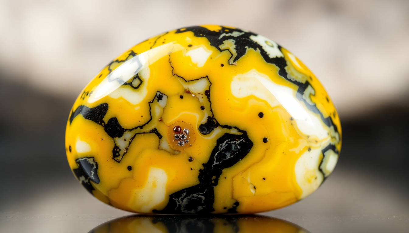 Discover the Captivating Beauty of Bumble Bee Jasper Gemstones