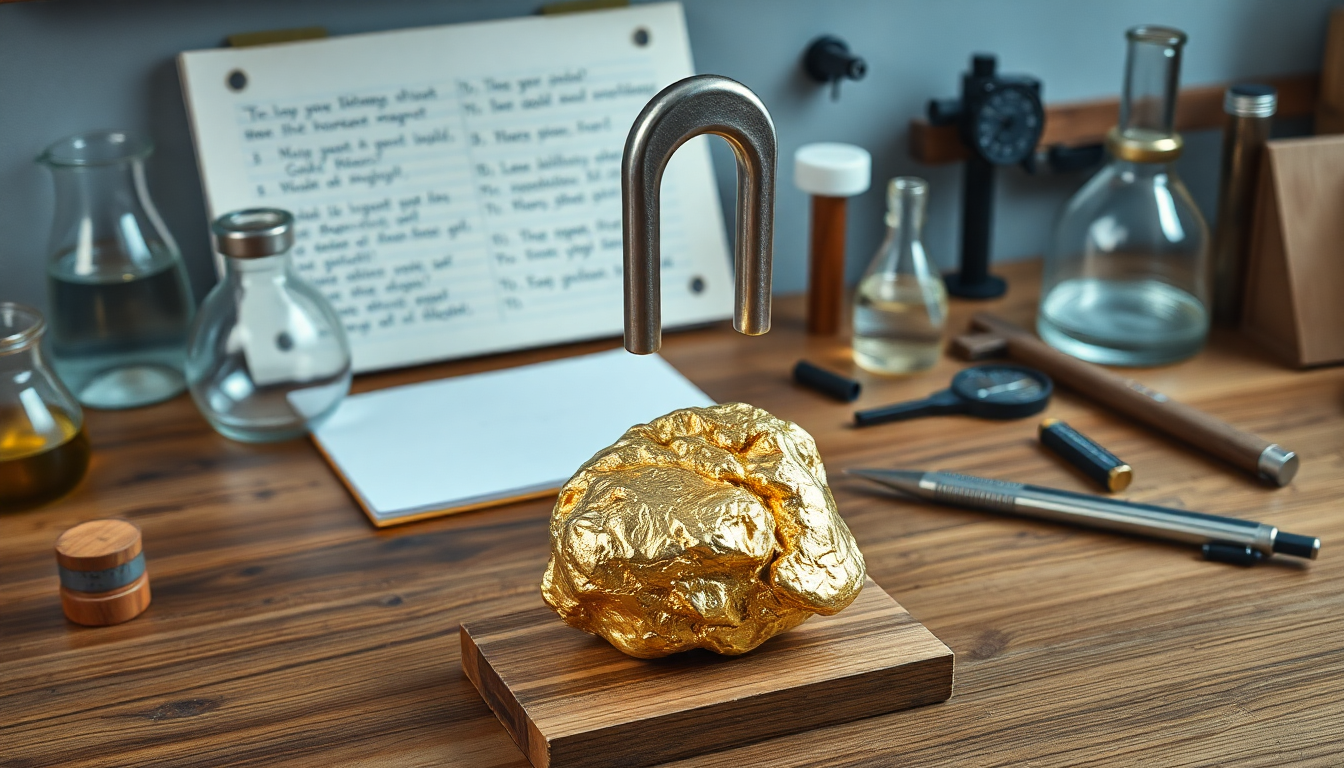 Will a Magnet Pick Up Gold?