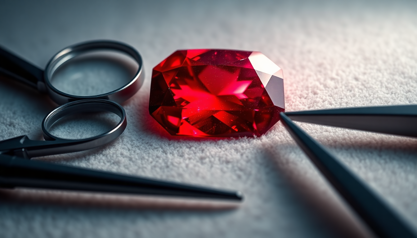 how to tell if a ruby is genuine