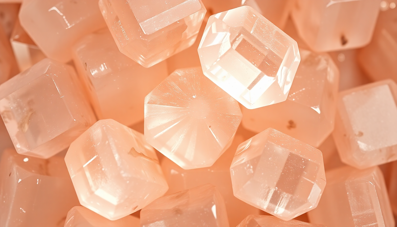 Unlock the Radiant Beauty of Doublet Morganite Quartz Gemstones