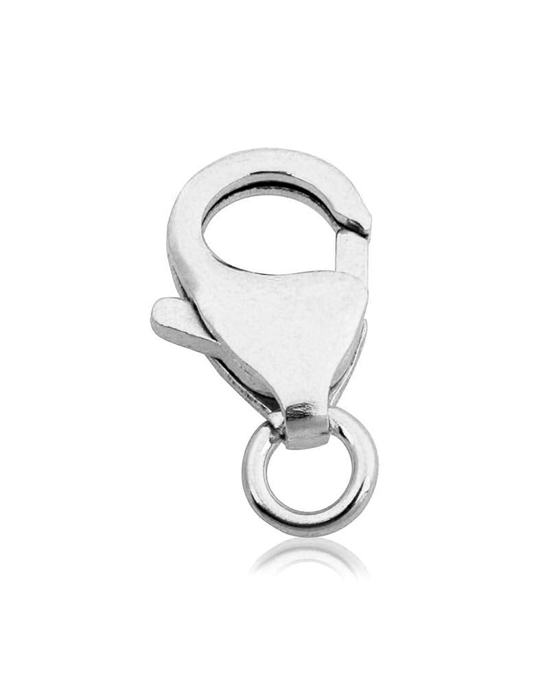 Riyo 925 Sterling Silver Fish Lock Clasp with Open Jump.