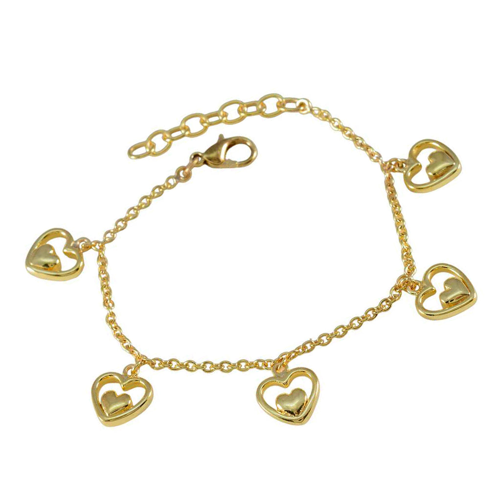 Plain April Fool’s Day Whisper-thin Gold Sterling Silver Chain Bracelet